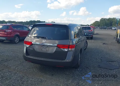 2017 Honda Odyssey Ex-L из США, поврежденный, VIN 5FNRL5H69HB009572